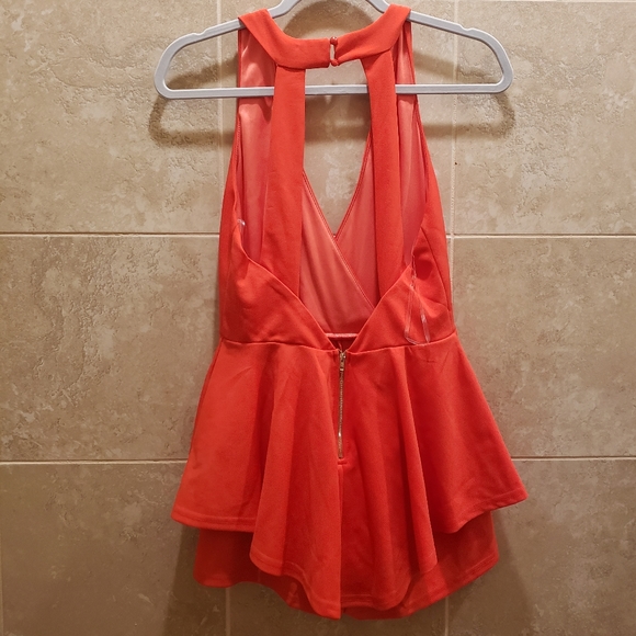 Red Romper - Picture 2 of 2